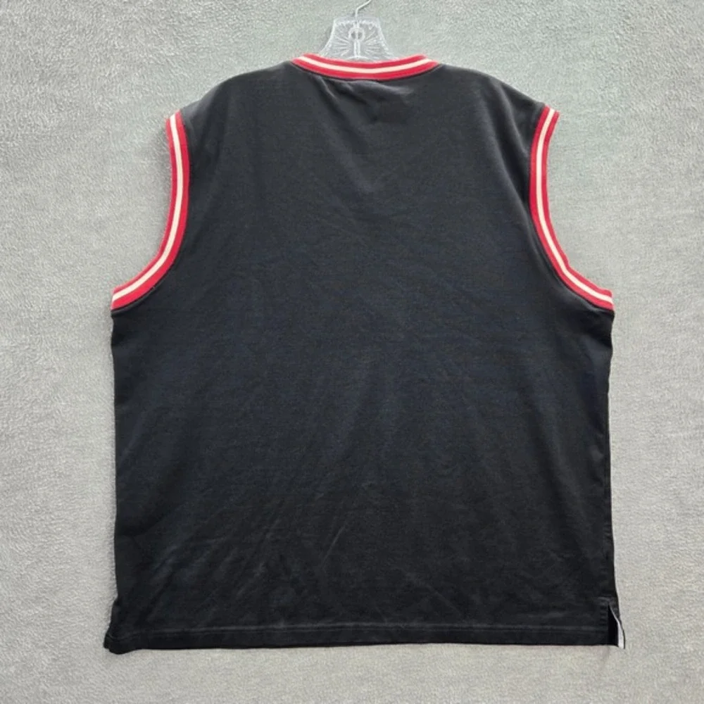 VINTAGE Old‎ Navy Men Activewear Shirt XL Black Jersey Los Angeles 29 Pullover